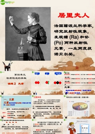 中考化学 第四单元课题2元素课件 人教新课标版 课件
