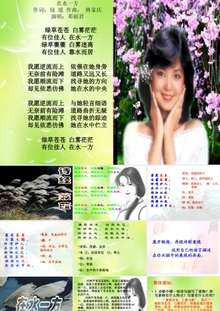 中学九年级语文下册 6.24(诗经两首)蒹葭课件 (新版)新人教版 课件