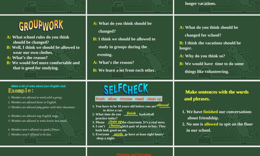 九年级英语Unit课件课件 人教新目标版 课件