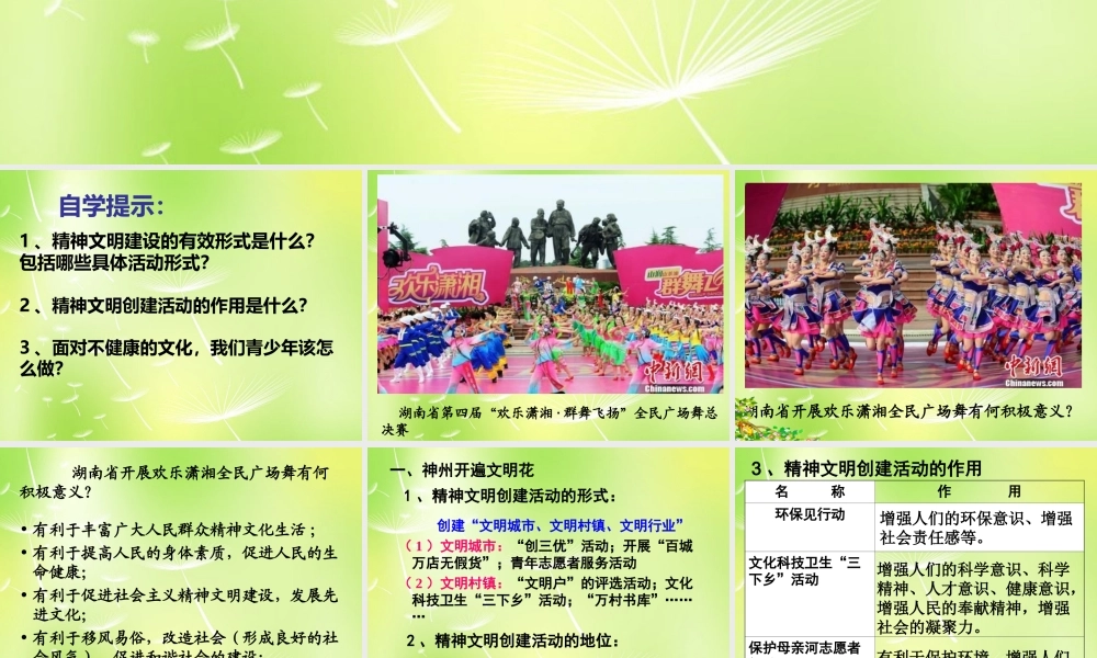 九年级政治全册 382 灿烂的文明之花课件2 新人教版 课件