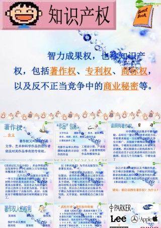 八年级政治下册 第七课无形的财产课件 人教新课标版 课件