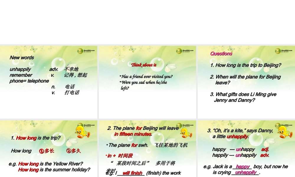 中学七年级英语下册 Lesson 63课件 冀教版 课件