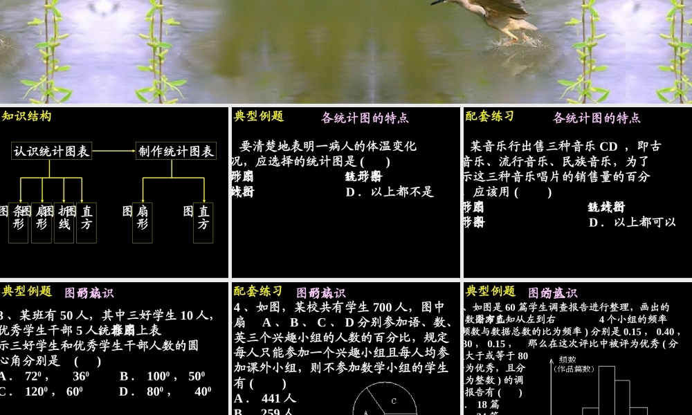 八年级数学上册 数据的描述小结与复习 ppt 课件