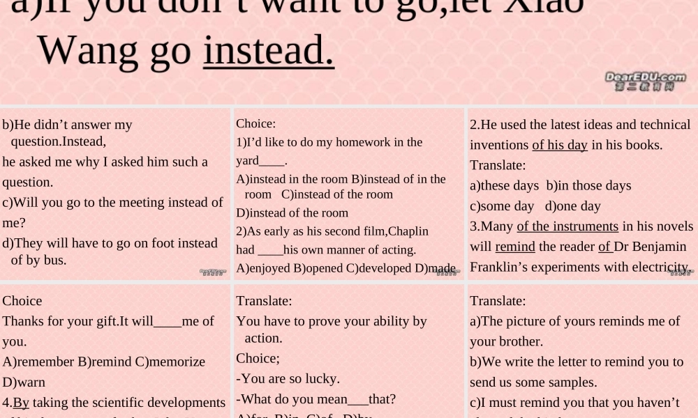 人教版高二英语Unit12 Language 课件