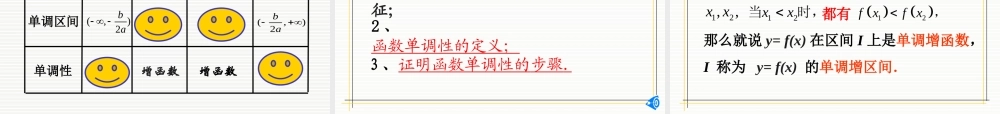函数的单调性江苏省青年教师评优课件4 苏教版 课件