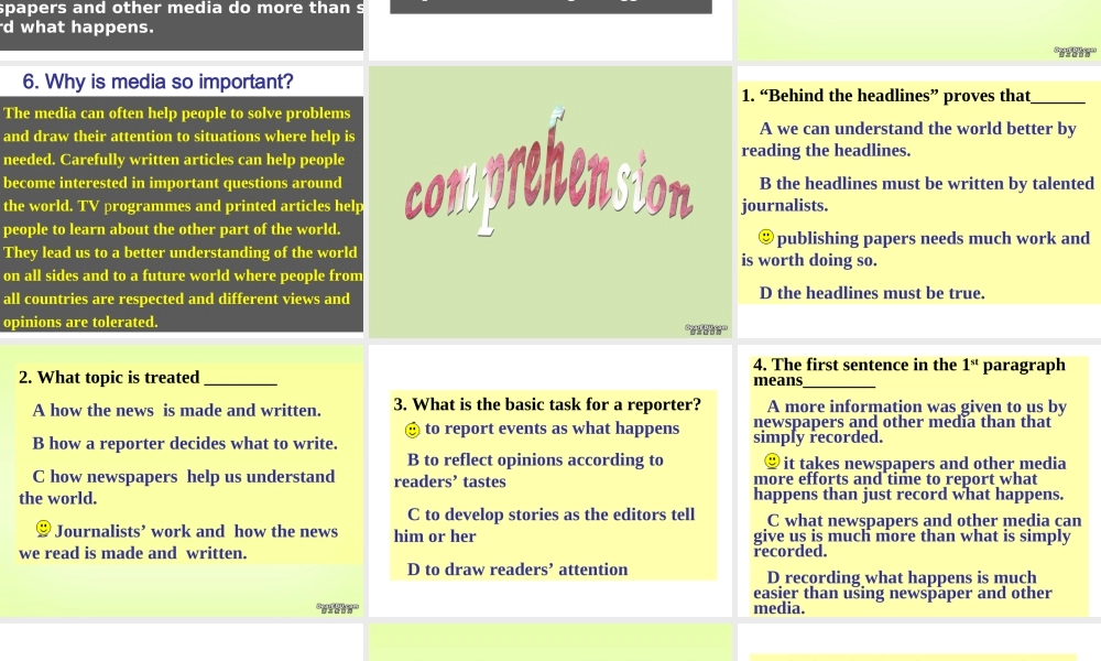 新课标 人教版unit 2 reading 课件