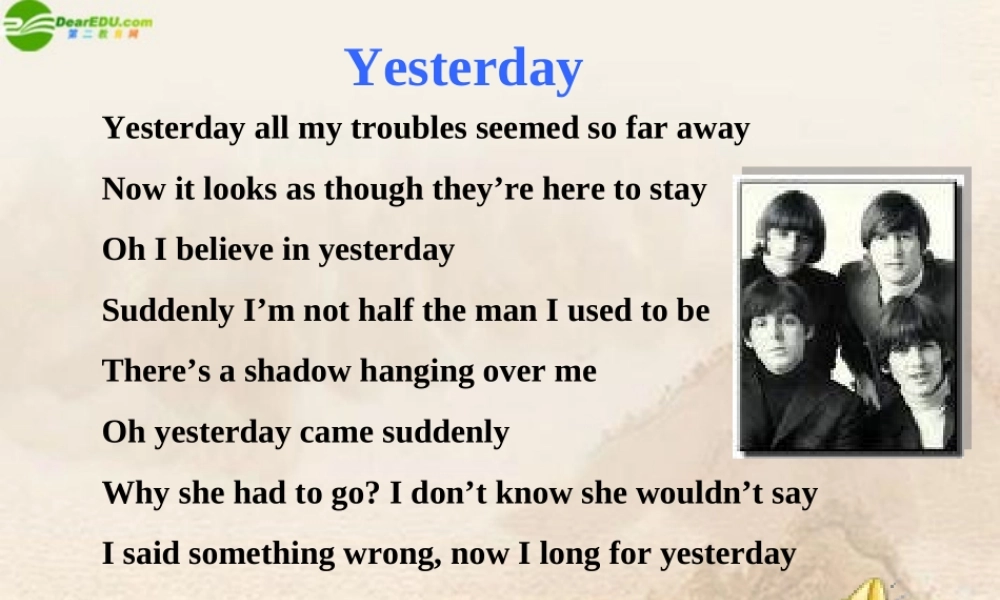 七年级英语下册 Unit 2 Goldilocks rushed out of the house教学课件 外研版 课件