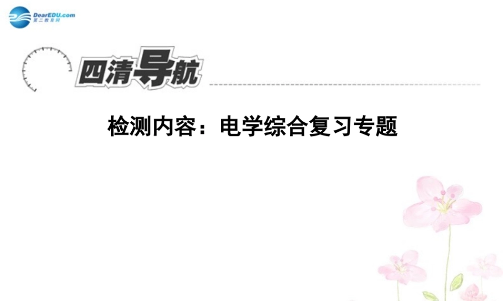 九年级物理全册 电学综合复习专题课件 (新版)新人教版 课件