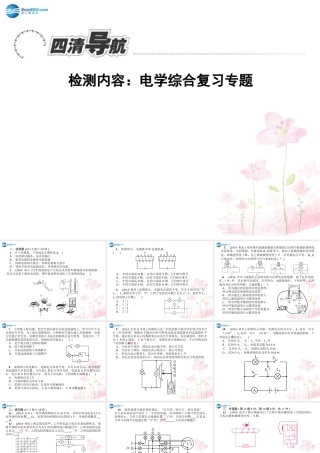九年级物理全册 电学综合复习专题课件 (新版)新人教版 课件