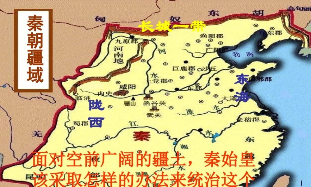 中学七年级历史上册 第14课(秦始皇建立中央集权的措施)课件 北师大版 课件