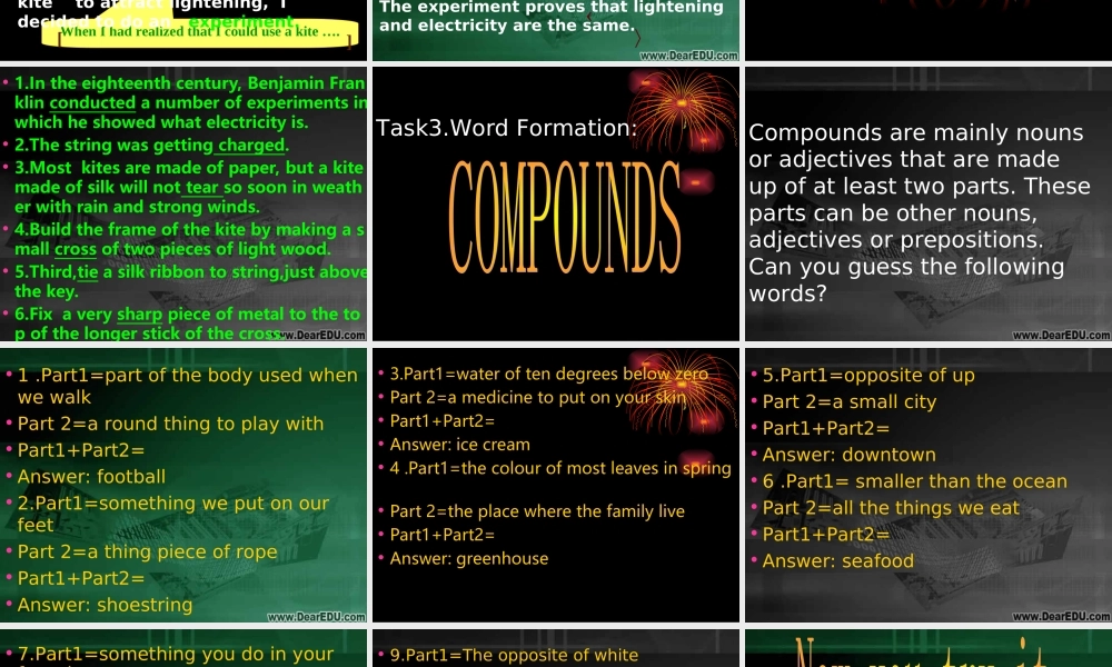 新课标高一英语Unit16 Scientists at work3 课件