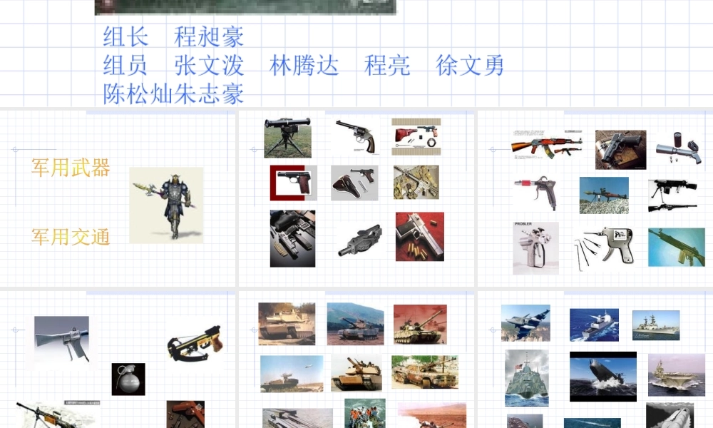 军事家 (世界何时铸剑为犁)课件8 (世界何时铸剑为犁)课件8