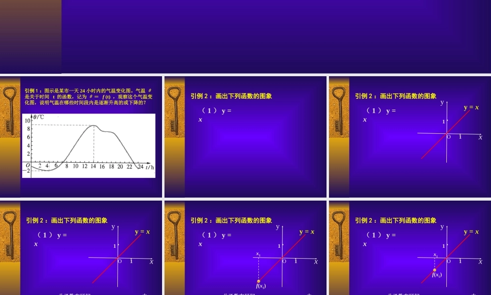 函数的单调性江苏省青年教师评优课件2 苏教版 课件
