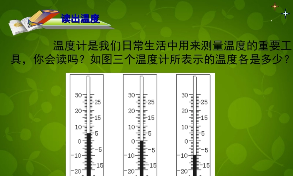 中学七年级数学上册 1.2.2 数轴课件 (新版)新人教版 课件