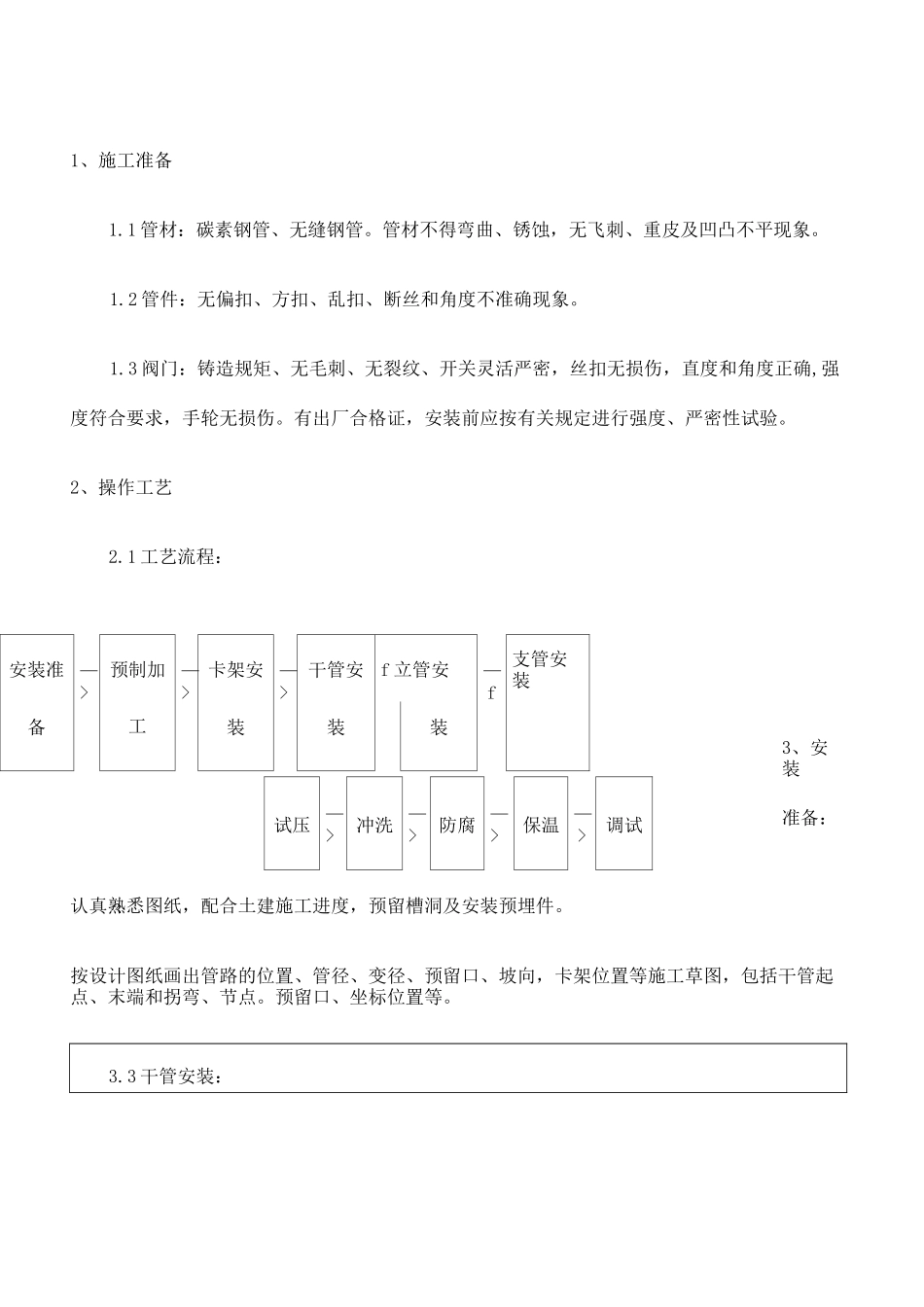 采暖无缝钢管技术交底_第2页