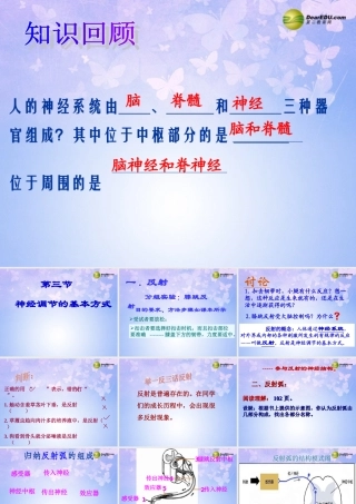 中学七年级生物下册 神经调节的基本方式课件 鲁科版 课件