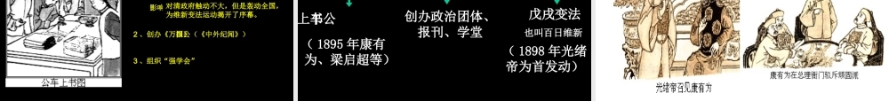 八年级历史上册 2.5(洋务运动与戊戌变法)课件 华东师大版 课件