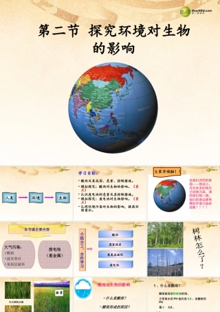 八年级生物下册 第七章 探究环境污染对生物的影响配套课件 鲁科版 课件
