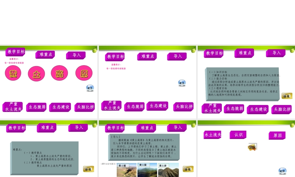 八年级地理下册 第一节沟壑纵横的特殊地形区课件 人教新课标版 课件
