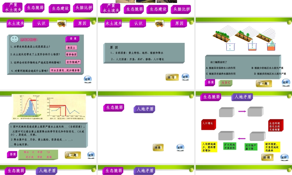 八年级地理下册 第一节沟壑纵横的特殊地形区课件 人教新课标版 课件