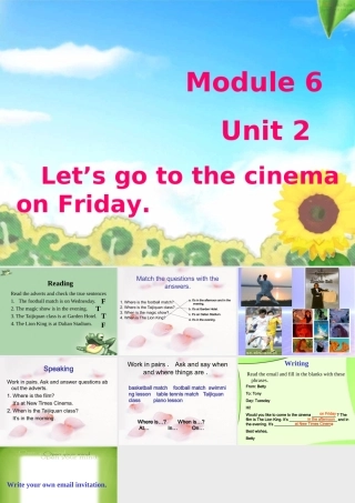 七年级英语Module6-U2课件 外研版 课件