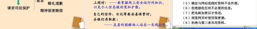 八年级政治下册(尊重和维护隐私权)课件 人教新课标版 课件