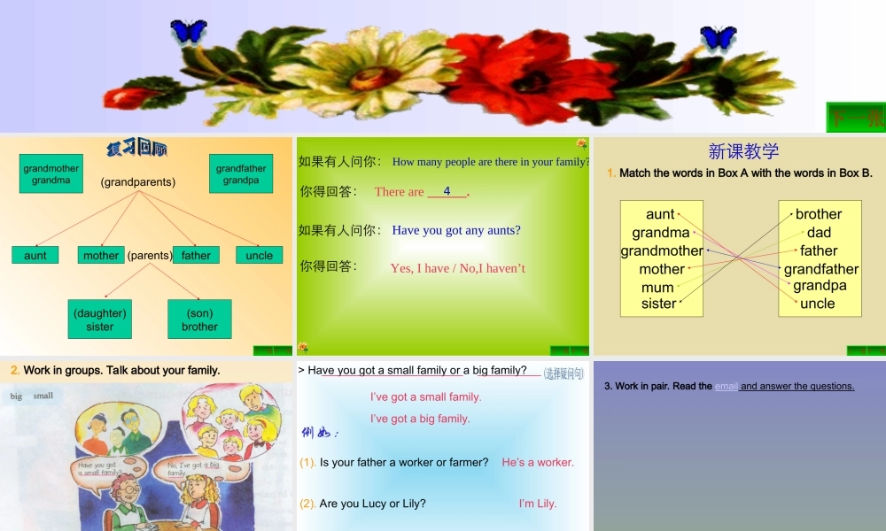七年级英语上册Module4-U2课件 外研版 课件