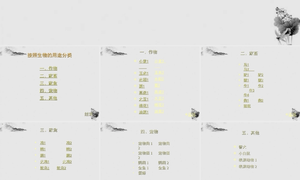 七年级生物上册 我们身边的生物图片1课件 人教新课标版 课件