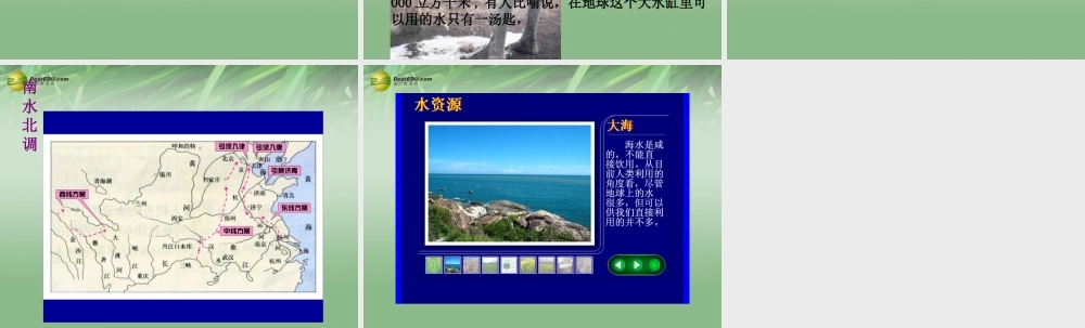 八年级科学上册(1.7 水资源的利用、开发和保护)课件 浙教版 课件