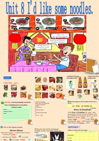 中学七年级英语(I d like some noodles.)课件4 课件