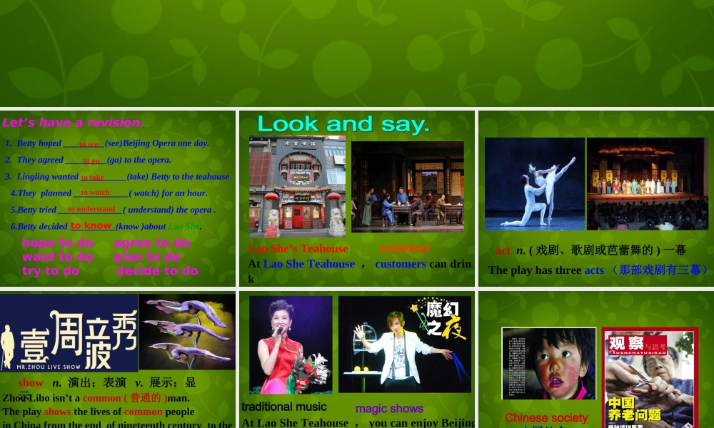 八年级英语上册 Module 5 Unit 2 It describes the changes in Chinese society课件 (新版)外研版 课件