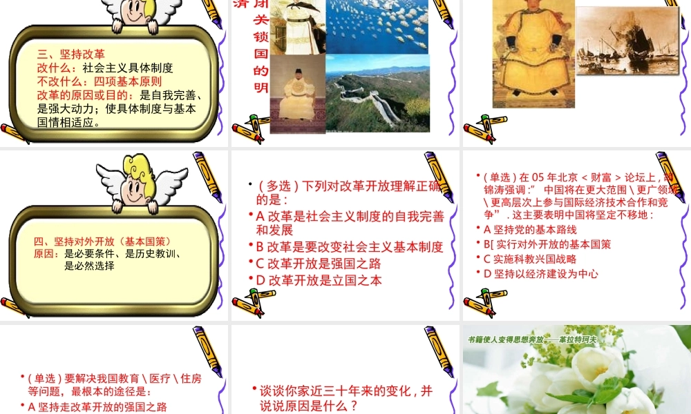 九年级政治课件 新课件 人教版 课件
