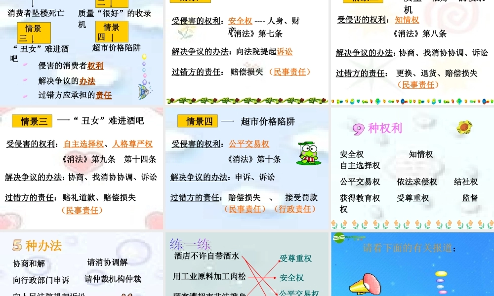 八年级政治上册 第八课 上帝的权利课件 人民版 课件