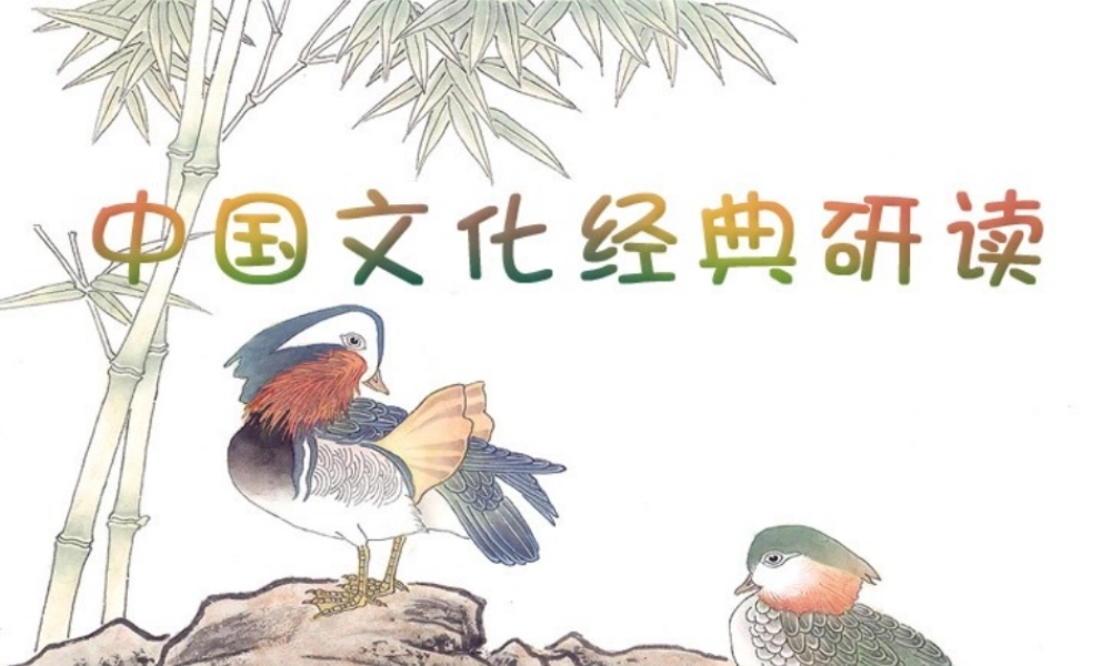 大学节盐件新人教版选修中国文化经典研读 课件