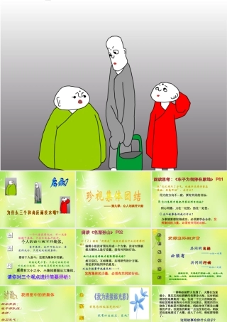 中学七年级政治上册(9.2 珍视集体团结)课件 苏教版 课件