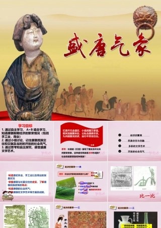 山东省临朐县沂山风景区七年级历史下册 第3课 盛唐气象课件 新人教版 课件