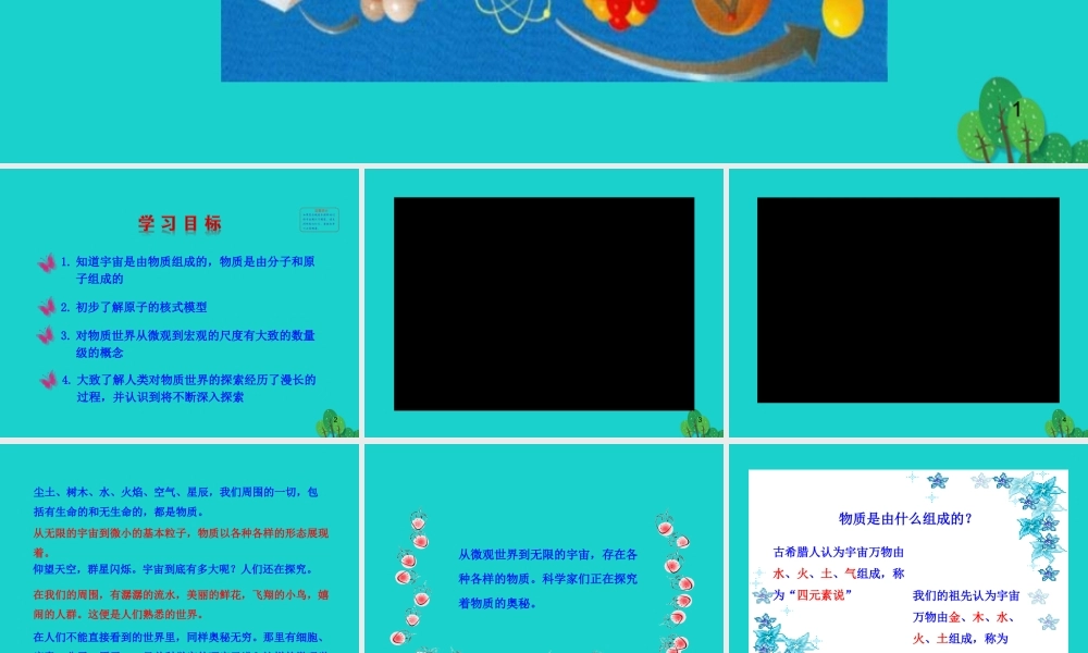 八年级物理全册 第十一章 第一节 走进微观课件 八年级物理全册 第十一章 第一节 走进微观课件+素材 (新版)沪科版 八年级物理全册 第十一章 第一节 走进微观课件+素材 (新版)沪科版-2