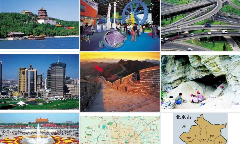 八年级地理下册：第二章第一节  祖国心脏 ——北京市(课件)湘教版 课件