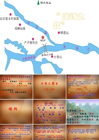 八年级语文下册(与朱元思书)课件 新人教版 课件