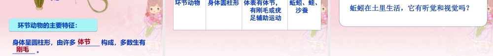 八年级生物上册 第五单元 第一章 第二节 线形动物和环节动物课件 新人教版 课件