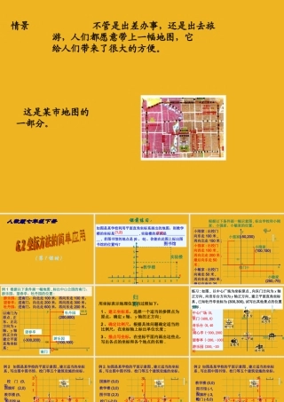 七年级数学下册 6.2 坐标方法的简单应用(第1课时)课件 人教新课标版 课件