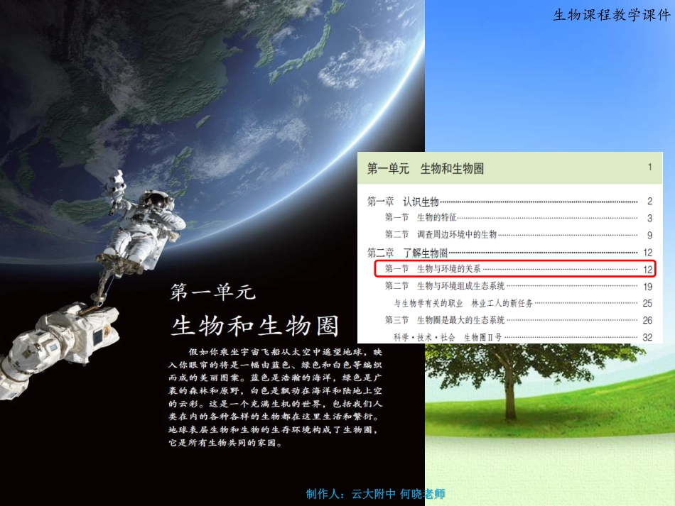 七年级生物上册 生物与环境的关系课件(pdf) 新人教版 课件_第1页