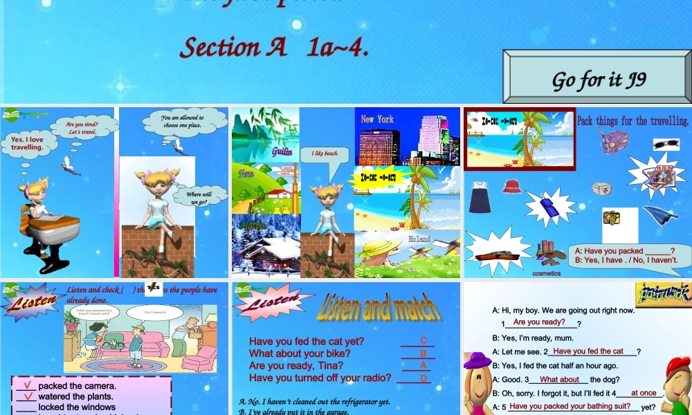 九年级英语 unit14 课件 人教新目标版 课件