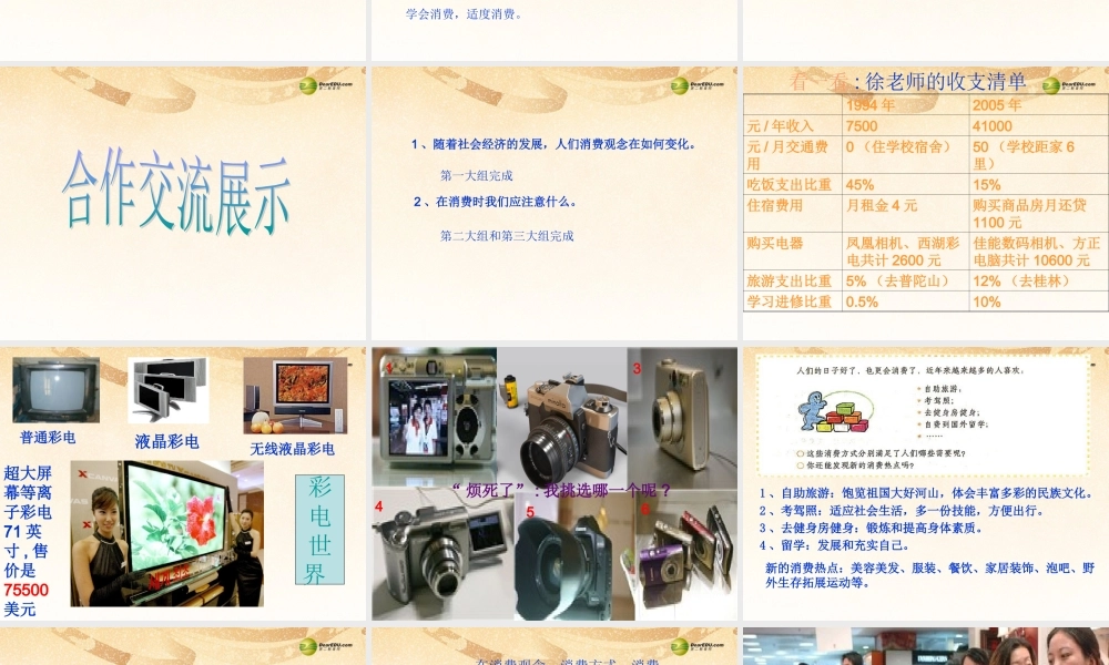 九年级政治全册 第七课 会合理消费课件 新人教版 课件