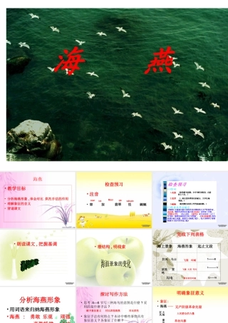 九年级语文海燕 人教版 课件