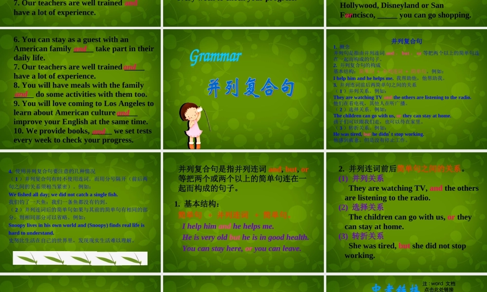 八年级英语下册 Module 7 Unit 3 Language in use课件 (新版)外研版 课件