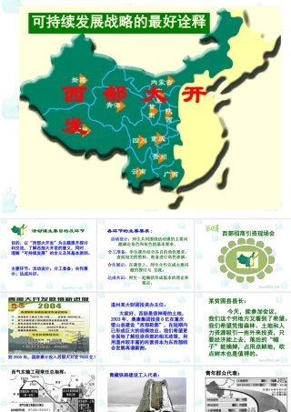 初三政治可持续发展活动课 课件