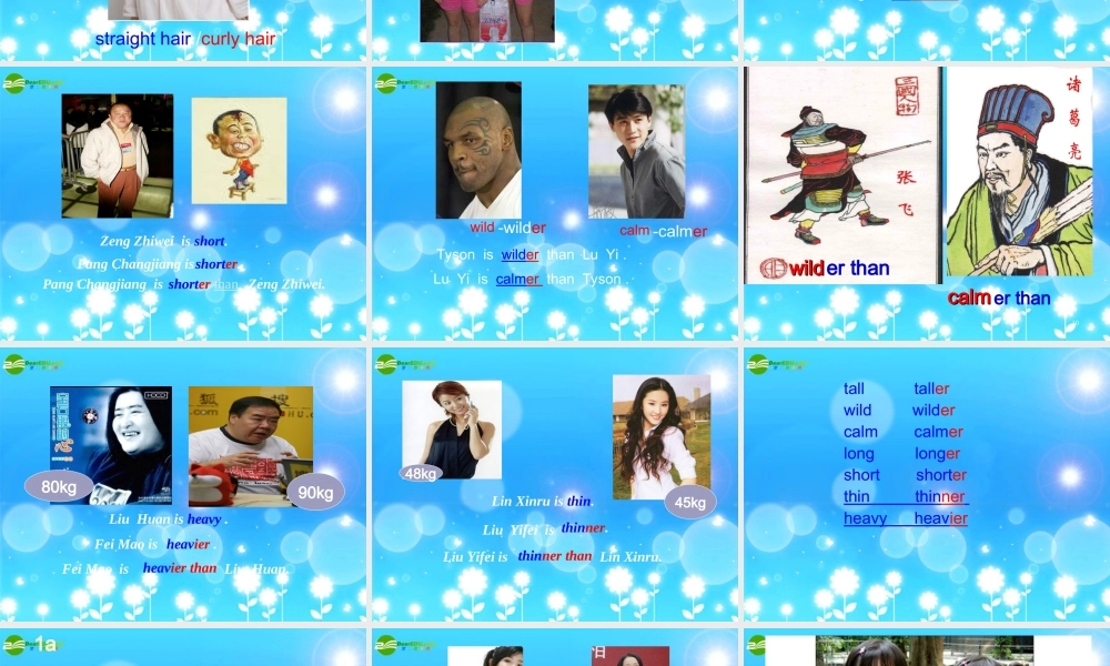 八年级英语上册 Unit 6 I m more outgoing than my sister Section A课件 人教新目标版 课件