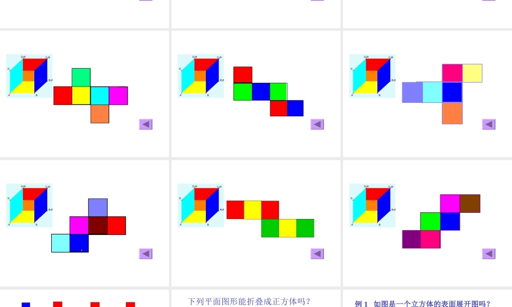 八年级数学 直棱柱的表面展开图课件一 浙教版 八年级数学 直棱柱的表面展开图课件 浙教版[整理两套] 八年级数学 直棱柱的表面展开图课件 浙教版[整理两套]