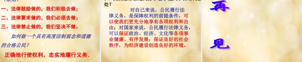 八年级政治下册 第二课 第2框 忠实履行义务课件 新人教版 课件